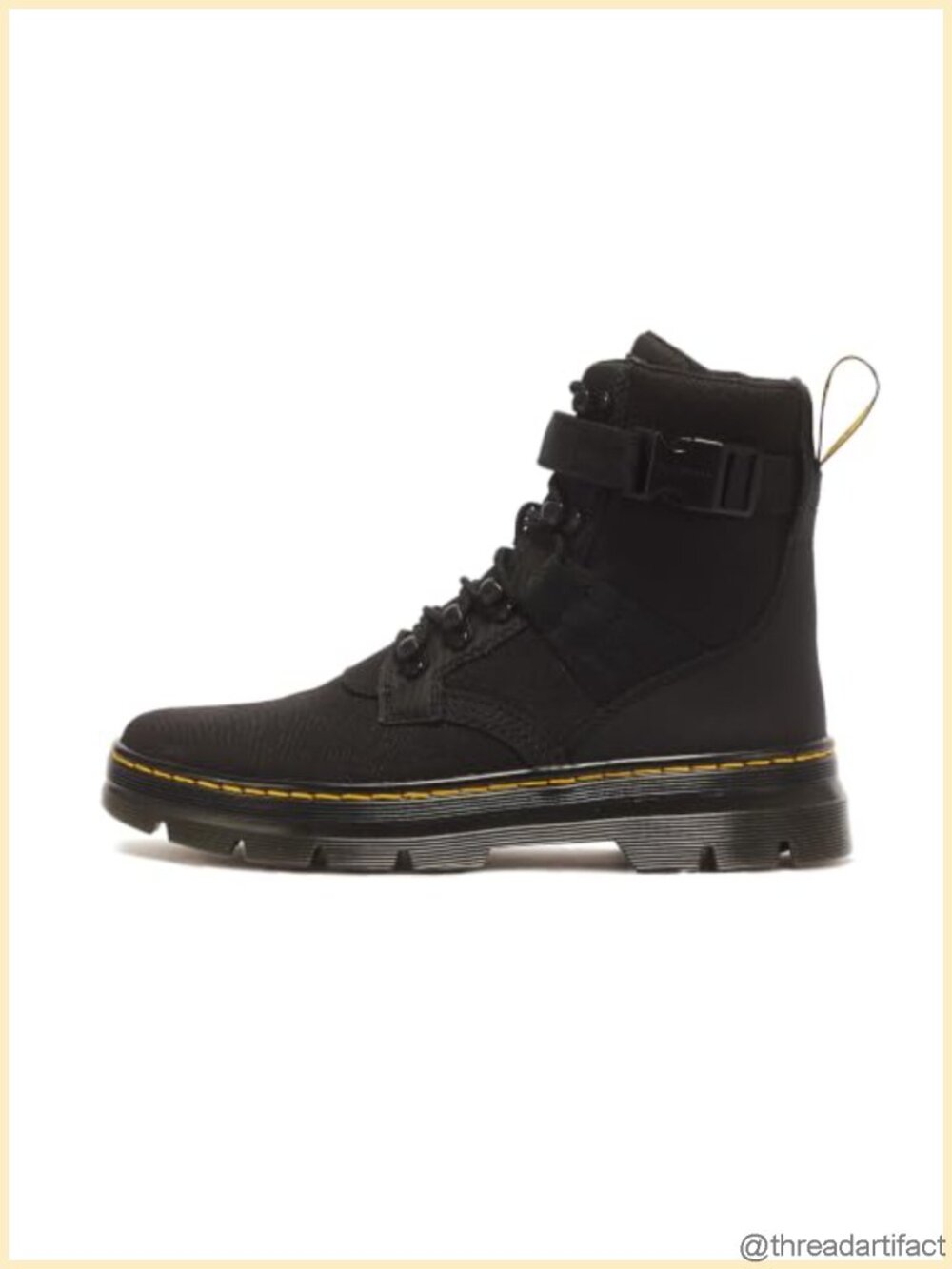 Dr. Martens Combs Tech II Leather Nylon Combat Boots Ankle Utility Work